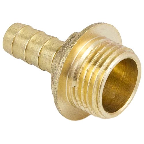 Переходник неразъемный Aquasfera 9102 Дн25x3/4″ Ру16 наружная резьба/штуцер, для шланга, материал - латунь