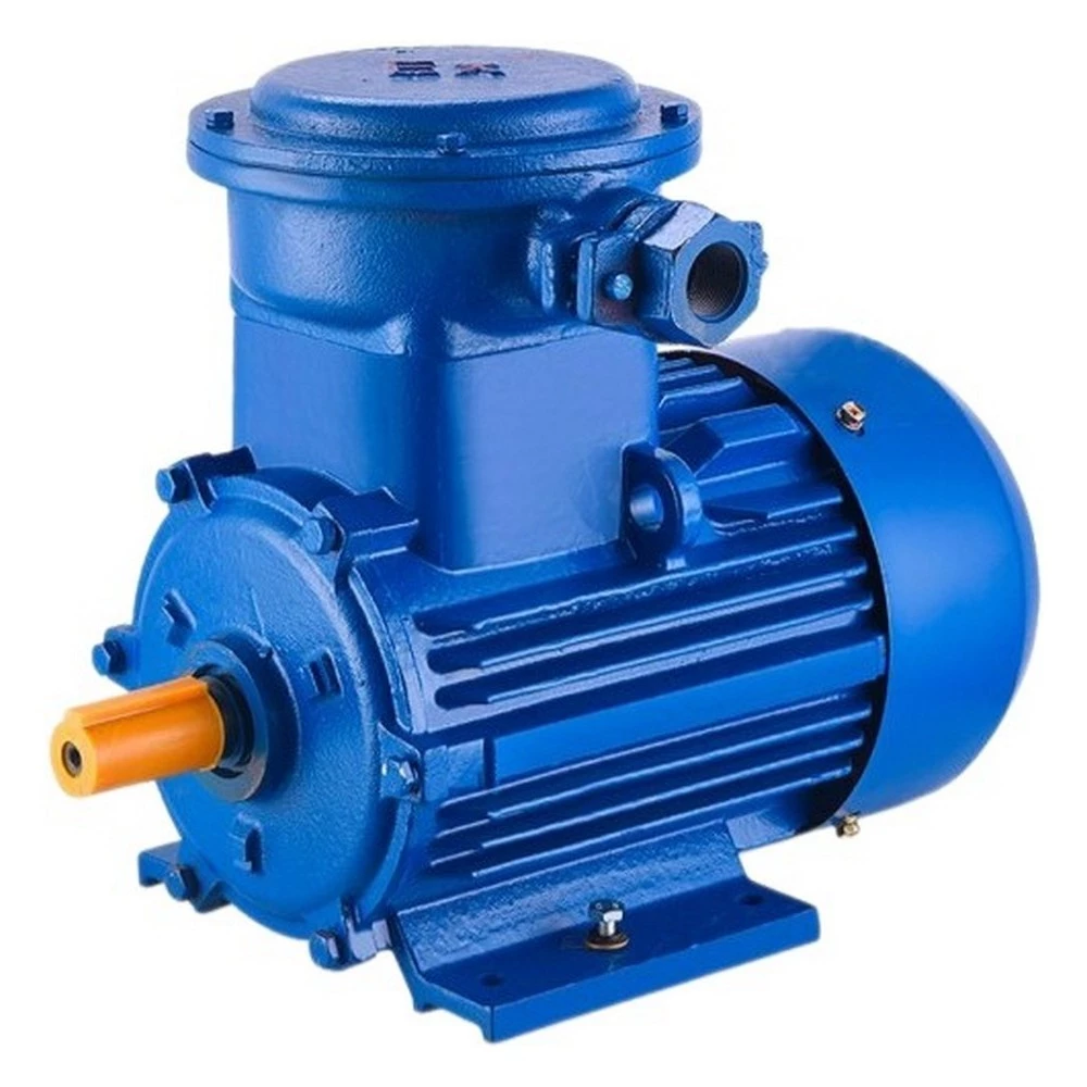 Электродвигатель ЭЛМАШ ВА 355M4-IM1001-315-1500-1ExdIIBT4-Б01-У2 трехфазный, монтажное исполнение IM1001, мощность 315 кВт, частота вращения ~ 1500 об/мин, корпус - чугун, исп. по взрывозащите 1ExdIIBT4, Б01 РТС-термисторы, климатическое исполнение У2