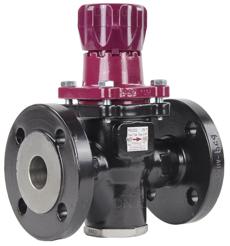 Клапан редукционный ADCA PRV25/2S Ду25 Ру25 Kvs=3,1 сильфонный стальной фланцевый 3,5-8,6 бар