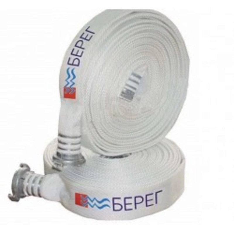 Рукав пожарный Берег Универсал РПК(В)-Н/В-50-1,0-УХЛ1 51 мм Ду50 Ру10, в комплекте головки ГР-50А
